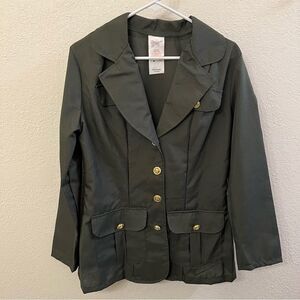 Forum Novelties Military Style Green Blazer Size Standard